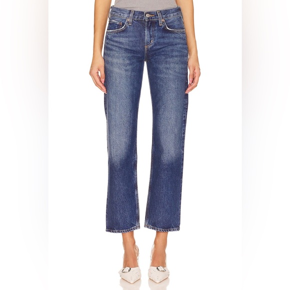 AGOLDE Denim - AGOLDE Amber Low Rise Straight Jeans in Milestone Size 28